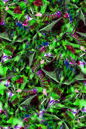 抽象印花华亿平台图片