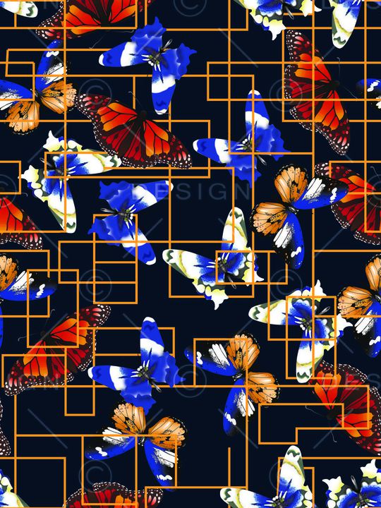 格子印花华亿平台图片