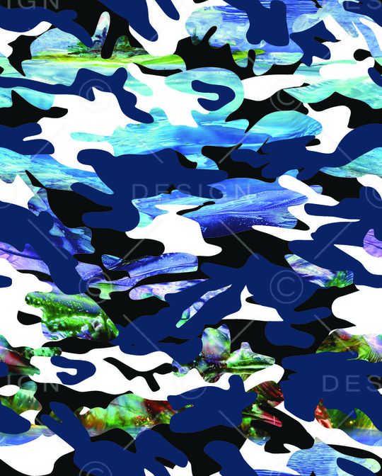 迷彩印花华亿平台图片