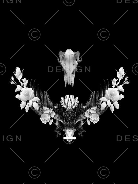 男士时尚定位花印花华亿平台图片