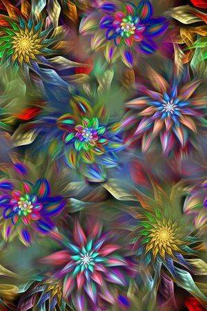 抽象印花华亿平台图片