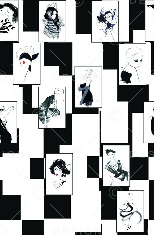 几何印花华亿平台图片