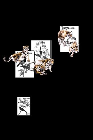 时尚男装定位花印花华亿平台图片