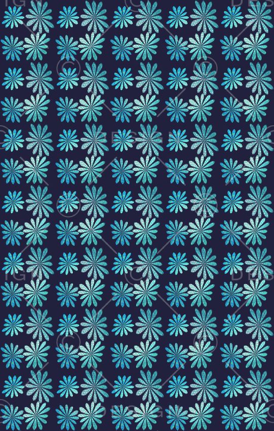 青蓝雅韵系列印花华亿平台图片