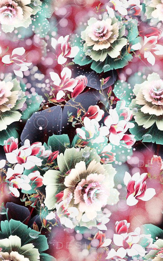 MAX-中老年真丝女装印花华亿平台图片