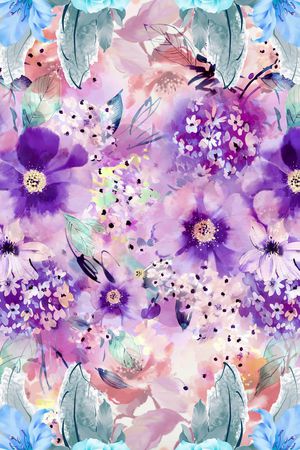 乱花印花华亿平台图片