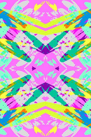 抽象印花华亿平台图片