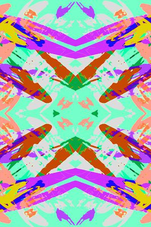 抽象印花华亿平台图片