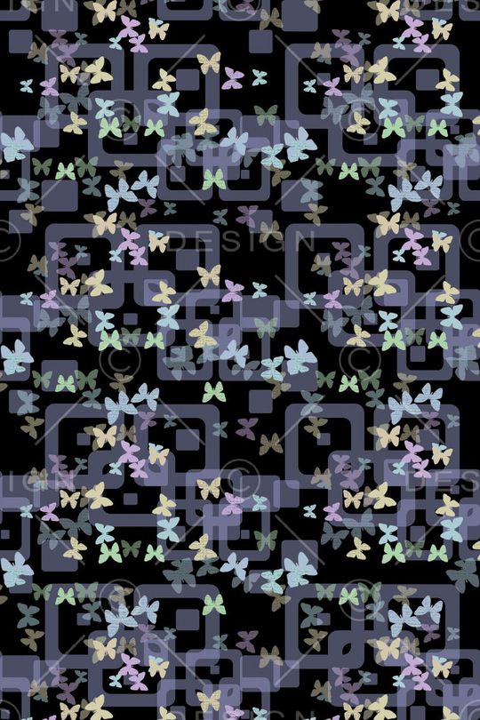 青蓝雅韵系列印花华亿平台图片