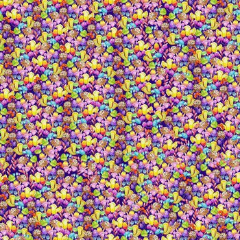 688444-彩色蘑菇蓝