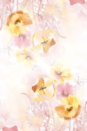 虞美人印花华亿平台图片