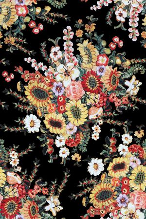 花朵印花华亿平台图片