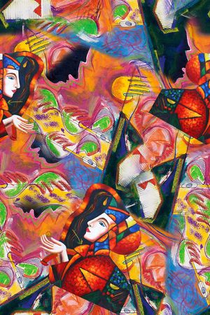 底纹印花华亿平台图片