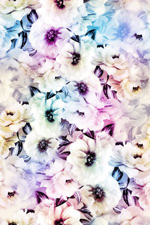 花朵印花华亿平台图片