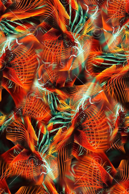 抽象印花华亿平台图片