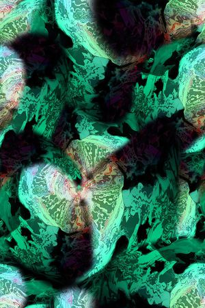 抽象印花华亿平台图片