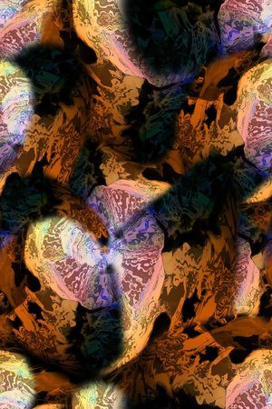 抽象印花华亿平台图片