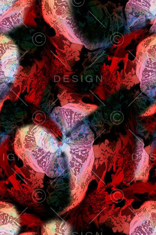 抽象印花华亿平台图片