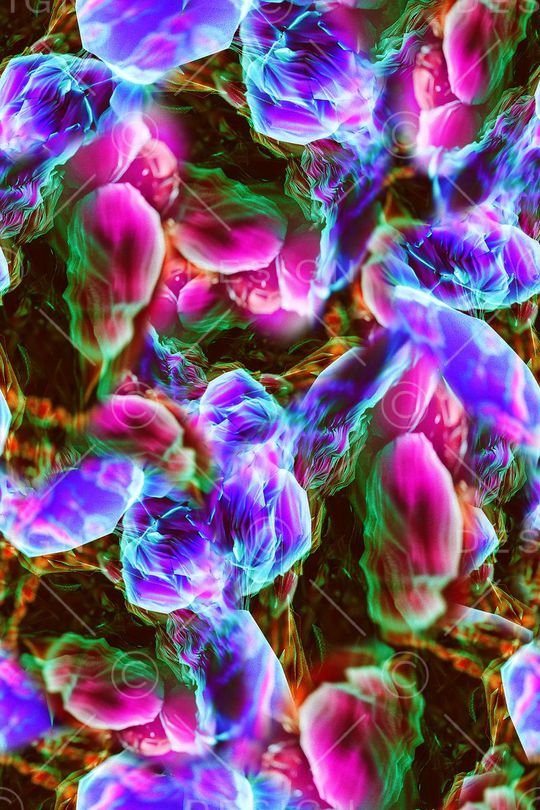 抽象印花华亿平台图片