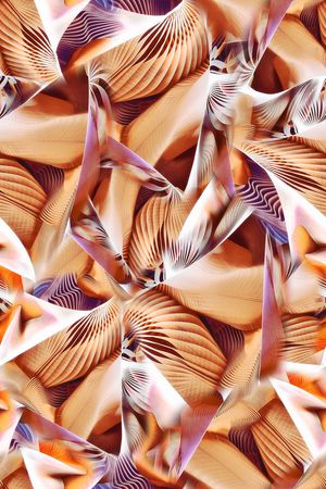 抽象印花华亿平台图片