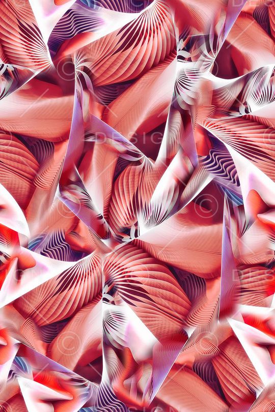 抽象印花华亿平台图片