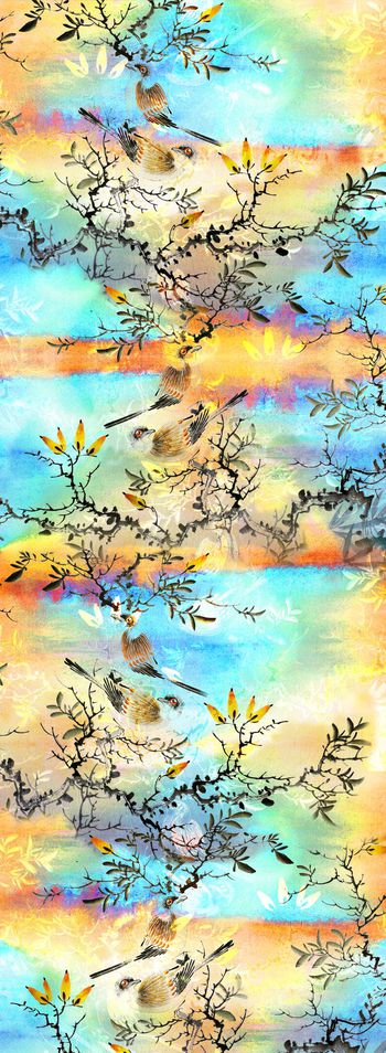 虞美人印花华亿平台图片