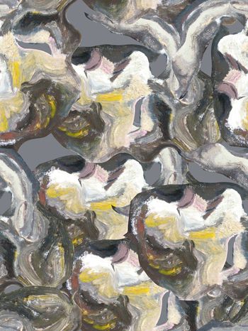 男装华亿平台印花华亿平台图片