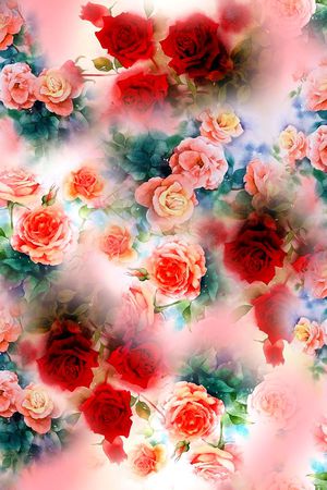 花朵印花华亿平台图片