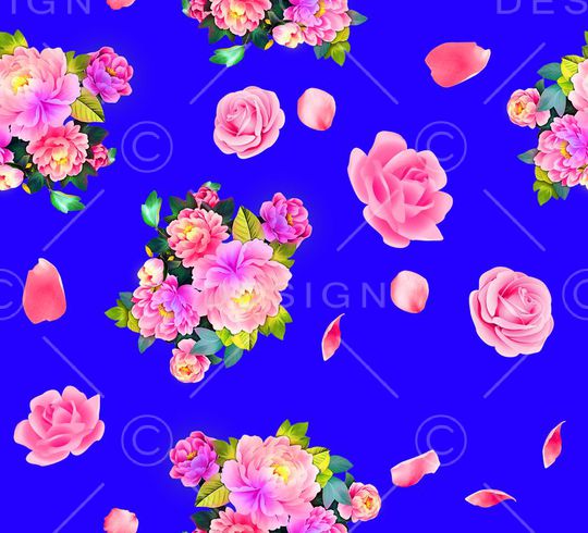 桃花印花华亿平台图片