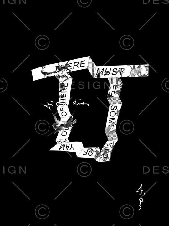 时尚创意织带男装华亿平台印花华亿平台图片