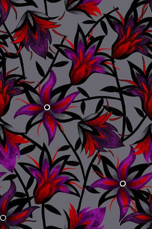 原创手绘印花华亿平台图片