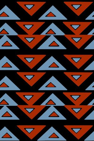 三角形印花华亿平台图片