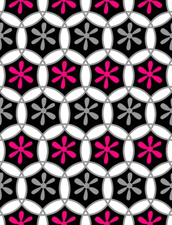 不规则几何印花华亿平台图片