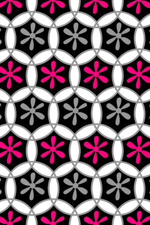 不规则几何印花华亿平台图片