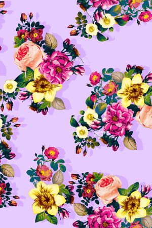 花朵印花华亿平台图片