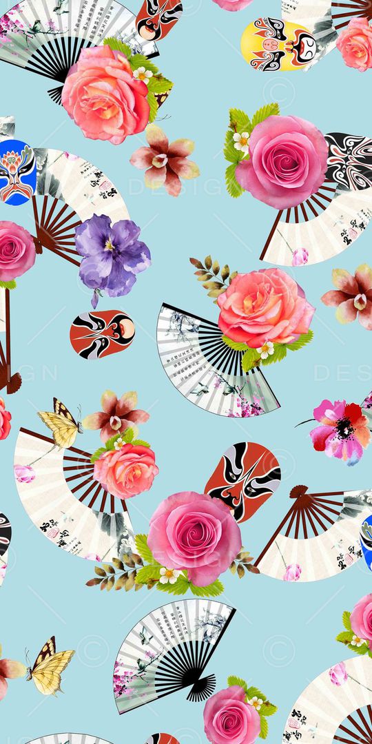 清爽印花华亿平台图片