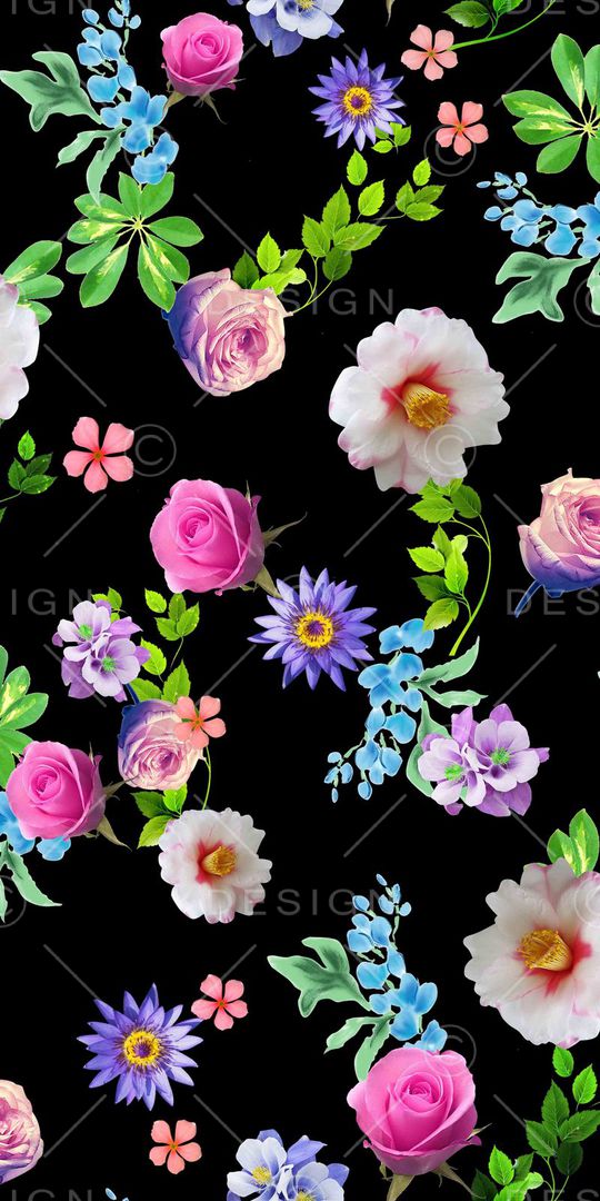 玫瑰印花华亿平台图片