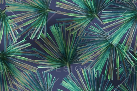 芭蕉叶印花华亿平台图片