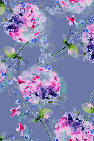 手绘印花华亿平台图片