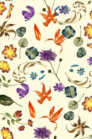 手绘印花华亿平台图片