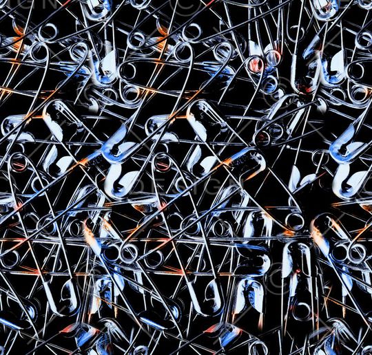 别针时尚男装高端满版花印花华亿平台图片