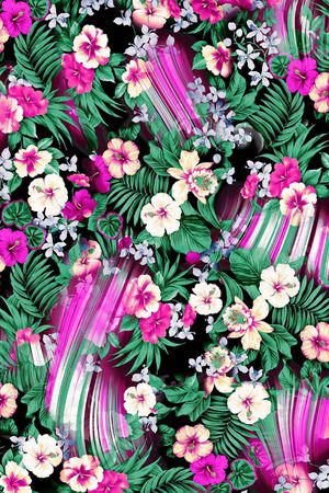 时尚印花华亿平台图片