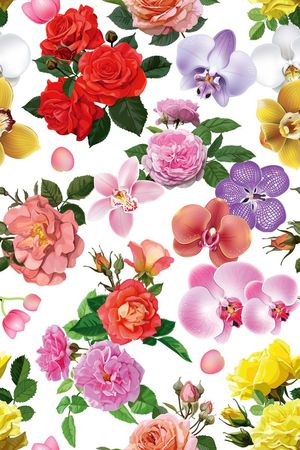 牡丹印花华亿平台图片