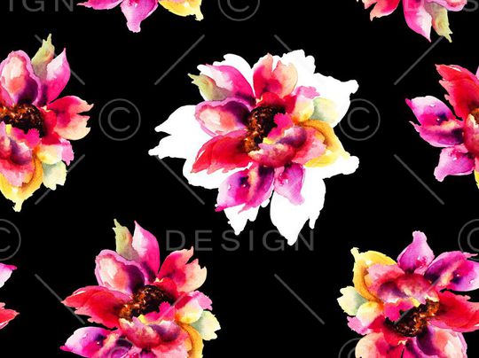 手绘印花华亿平台图片