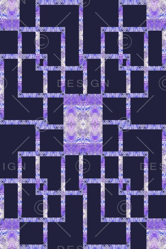 方格拼贴印花华亿平台图片