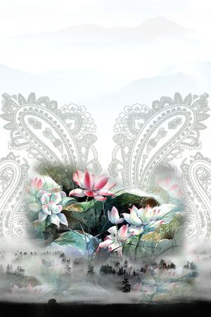 风景印花华亿平台图片