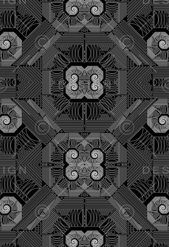 几何印花华亿平台图片