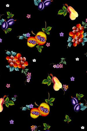 时尚。小清新印花华亿平台图片