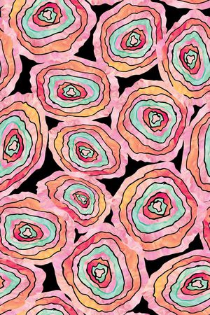 抽象印花华亿平台图片