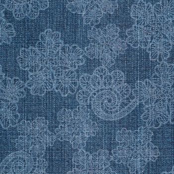 FAZZ繁西-水洗牛仔机理印花华亿平台图片